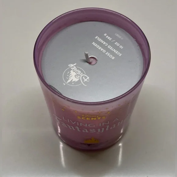 NEW FROM THE DISNEY PARKS HOME COLLECTION LIVING IN A FANTASYLAND 10oz CANDLE 🕯️ - Picture 4 of 8